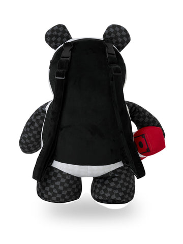 Sprayground Drippy Panda Moneybear Backpack - Zaini Unisex - Nero