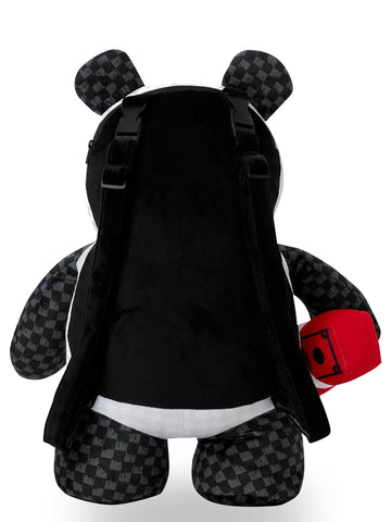 Sprayground Drippy Panda Moneybear - Zaini Unisex - Nero
