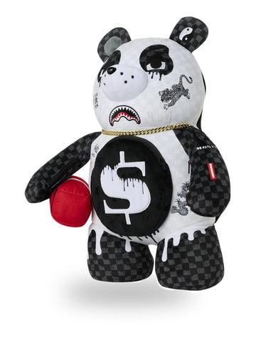 Sprayground Drippy Panda Moneybear Backpack - Zaini Unisex - Nero