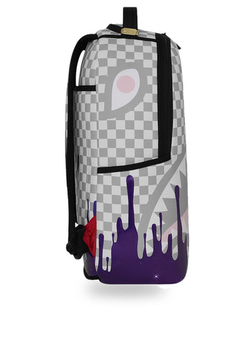 Sprayground Cream Space Drip Backpack - Zaini Unisex - Bianco/Grigio