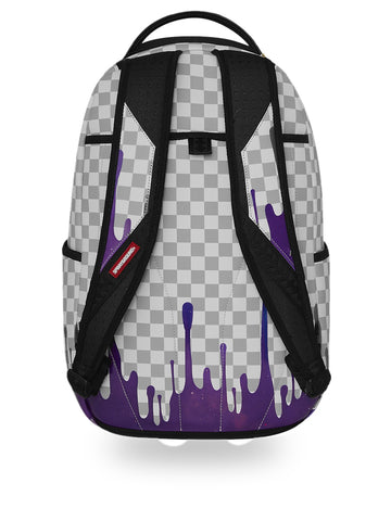 Sprayground Cream Space Drip Backpack - Zaini Unisex - Bianco/Grigio