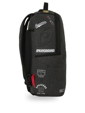 Sprayground Street Fighter Backpack - Zaini Unisex - Grigio