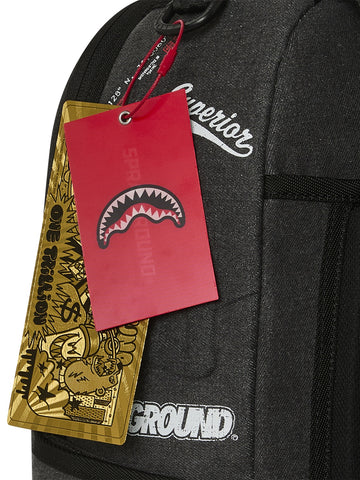 Sprayground Street Fighter Backpack - Zaini Unisex - Grigio