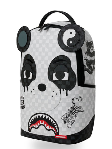 Sprayground Panda Face - Zaini Unisex - Multicolore