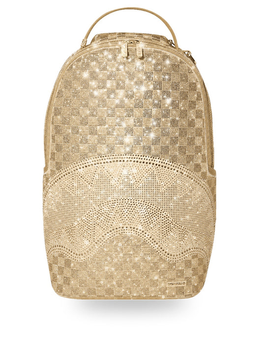 Sprayground 2 Tone Gold Trinity Backpack - Zaini Unisex - Oro
