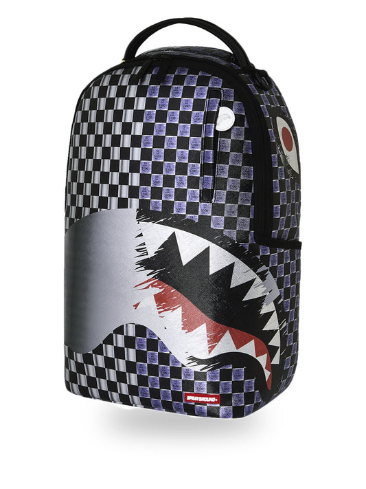 Sprayground Scratch Off Shark Backpack - Zaini Unisex - Multicolore