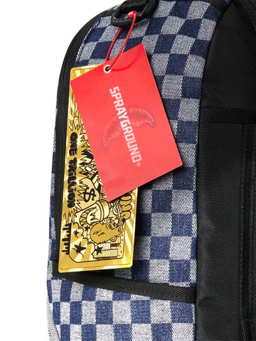 Sprayground Warp & Weft In Paris - Zaini Unisex - Denim