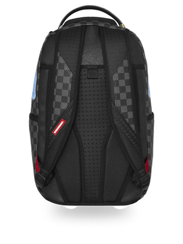 Sprayground Sharks On Iceberg - Zaini Unisex - Nero/Celeste