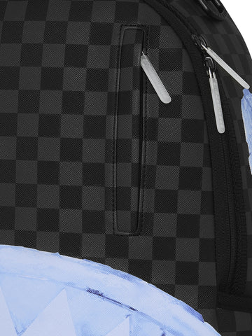 Sprayground Sharks On Iceberg - Zaini Unisex - Nero/Celeste