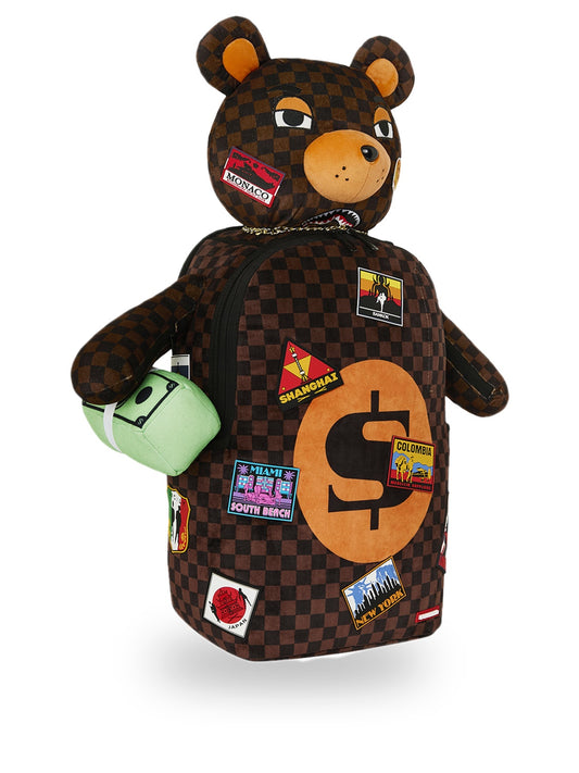 Sprayground Global Mogul 2 Big Bear Backpack - Zaini Unisex - Nero