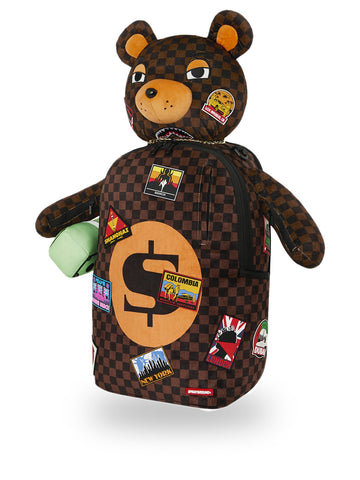 Sprayground Global Mogul 2 Big Bear Backpack - Zaini Unisex - Nero