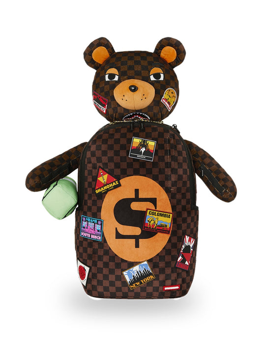 Sprayground Global Mogul 2 Big Bear Backpack - Zaini Unisex - Nero