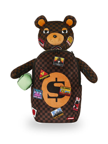 Sprayground Global Mogul 2 Big Bear Backpack - Zaini Unisex - Nero