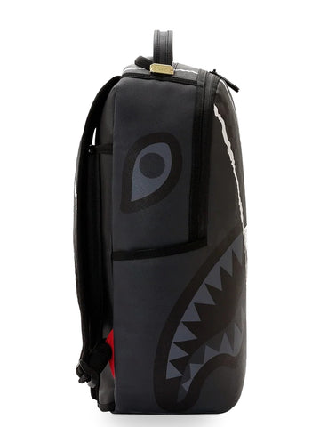 Sprayground Center Rip Revealing Gray Check - Zaini Unisex - Nero
