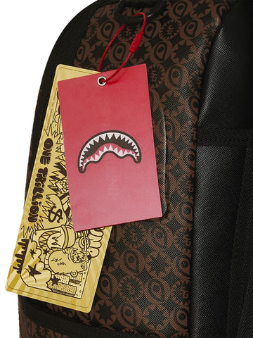 Sprayground Sharks South Of France Backpack - Zaini Unisex - Marrone
