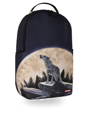 Sprayground Moon Howler Backpack - Zaini Unisex - Panna/Azzurro