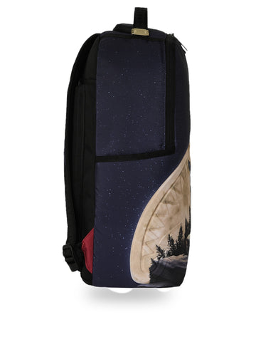 Sprayground Moon Howler Backpack - Zaini Unisex - Panna/Azzurro