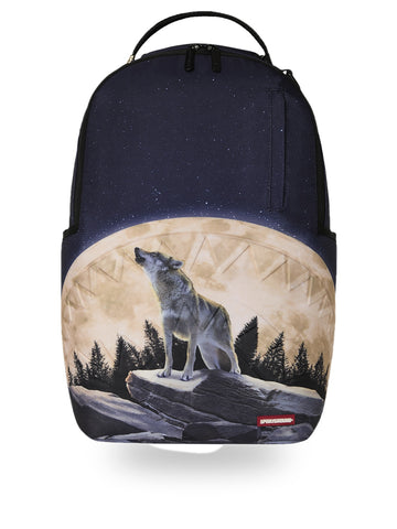 Sprayground Moon Howler Backpack - Zaini Unisex - Panna/Azzurro