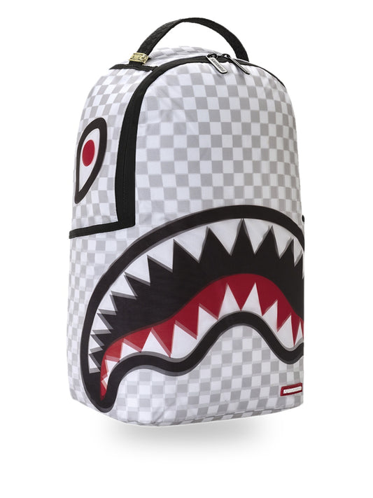 Sprayground Sharks In Paris 3d Effect - Zaini Unisex - Bianco