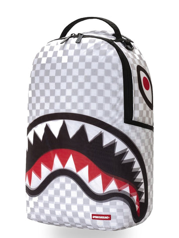 Sprayground Sharks In Paris 3d Effect Backpack - Zaini Unisex - Bianco