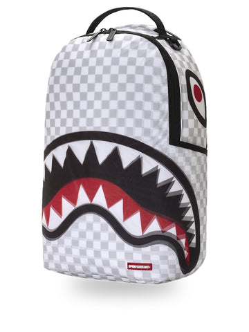 Sprayground Sharks In Paris 3d Effect - Zaini Unisex - Bianco