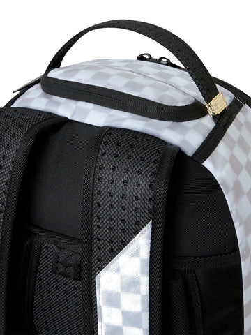 Sprayground Sharks In Paris 3d Effect Backpack - Zaini Unisex - Bianco