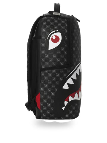 Sprayground Sharks In Paris Wtf Bubbly Black Check - Zaini Unisex - Nero