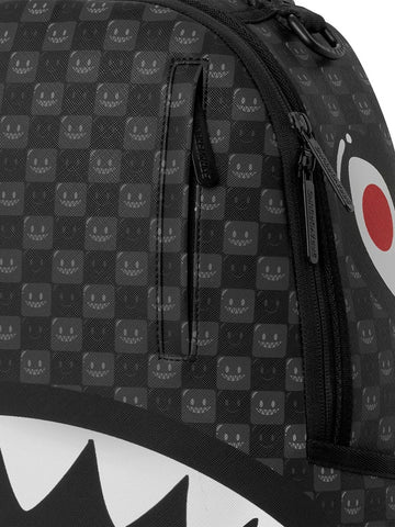 Sprayground Sharks In Paris Wtf Bubbly Black Check - Zaini Unisex - Nero