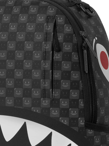 Sprayground Sharks In Paris Wtf Bubbly Black Check - Zaini Unisex - Nero