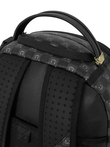Sprayground Sharks In Paris Wtf Bubbly Black Check - Zaini Unisex - Nero