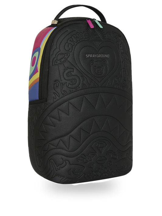 Sprayground Interestiing Idea Backpack - Zaini Unisex - Nero
