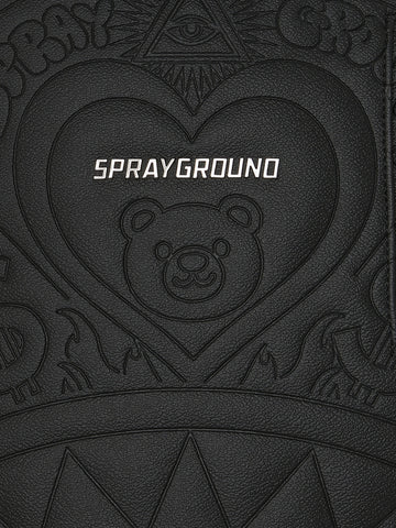 Sprayground Interestiing Idea Backpack - Zaini Unisex - Nero