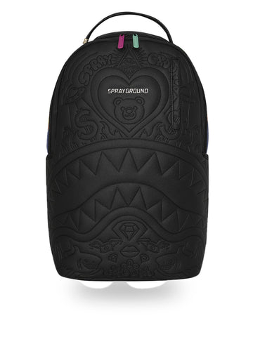 Sprayground Interestiing Idea Backpack - Zaini Unisex - Nero