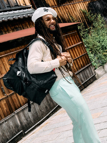 Sprayground Yuta Takahashi Origami Backpack - Zaini Unisex - Nero