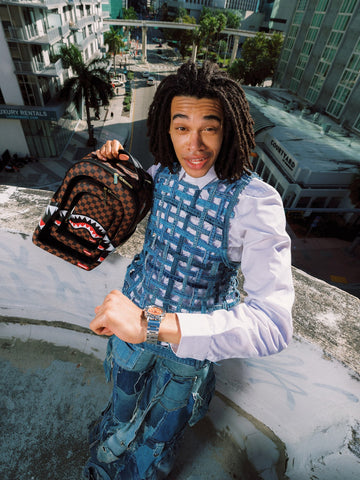 Sprayground Bag Within A Bag Within A Bag Backpack - Zaini Unisex - Marrone