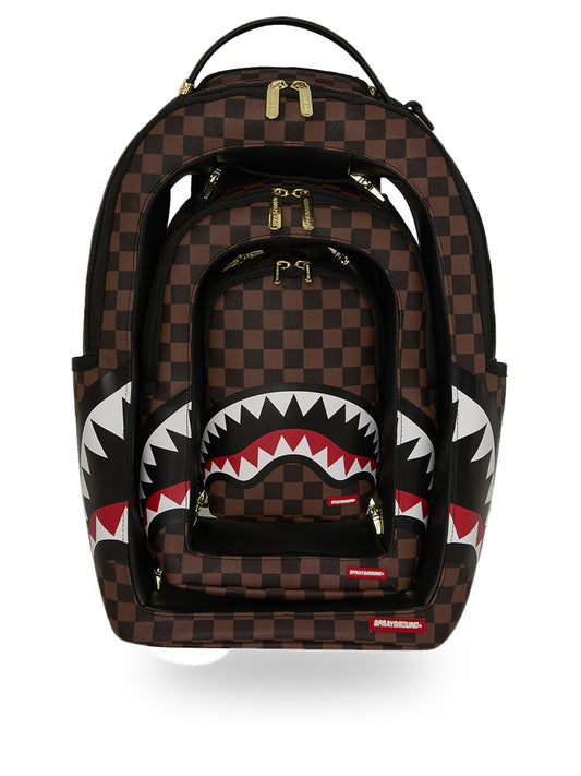Sprayground Bag Within A Bag Within A Bag Backpack - Zaini Unisex - Marrone