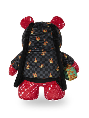 Sprayground Diablo Scribble Moneybear - Zaini Unisex - Multicolore