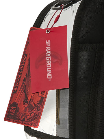 Sprayground Hidden Message Clear Backpack - Zaini Unisex - Multicolore