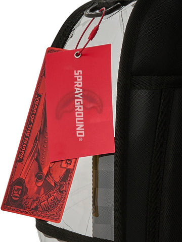 Sprayground Hidden Message Clear Backpack - Zaini Unisex - Multicolore
