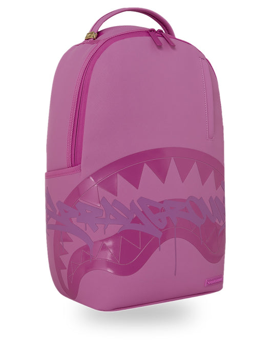 Sprayground Pink Ghost Drip Backpack - Zaini Unisex - Rosa