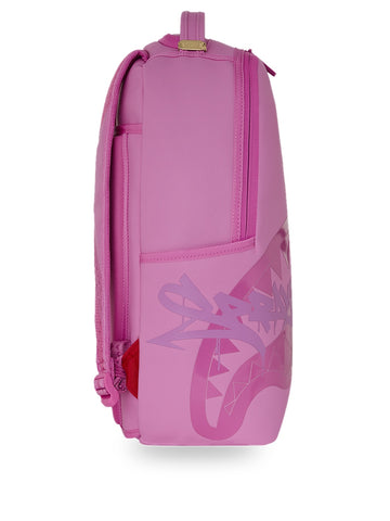 Sprayground Pink Ghost Drip Backpack - Zaini Unisex - Rosa