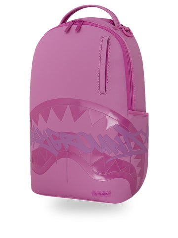 Sprayground Pink Ghost Drip Backpack - Zaini Unisex - Rosa