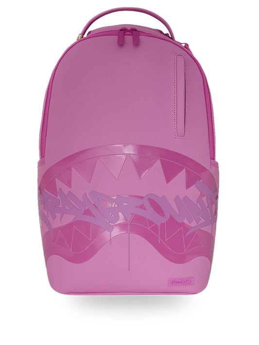 Sprayground Pink Ghost Drip Backpack - Zaini Unisex - Rosa