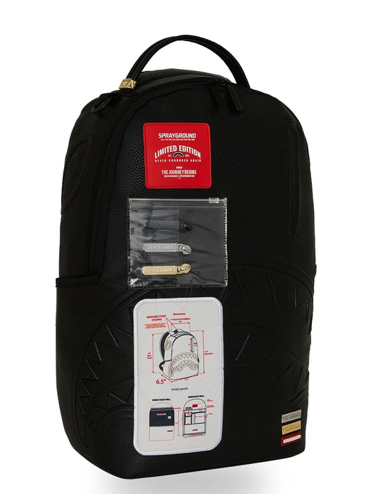 Sprayground Sample Room Shark Backpack - Zaini Unisex - Nero