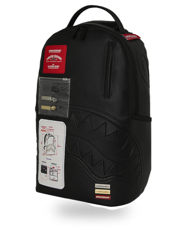 Sprayground Sample Room Shark Backpack - Zaini Unisex - Nero