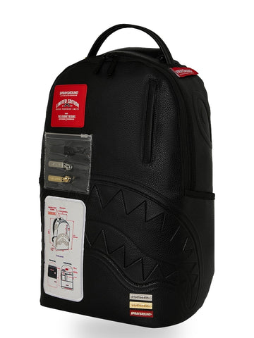 Sprayground Sample Room Shark Backpack - Zaini Unisex - Nero