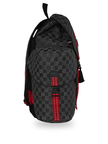 Sprayground Ai Runway Backpack - Zaini Unisex - Nero/Rosso