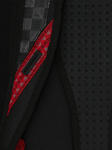 Sprayground Ai Runway Backpack - Zaini Unisex - Nero/Rosso
