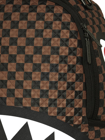 Sprayground Sharks In Paris Pyramid Backpack - Zaini Unisex - Marrone