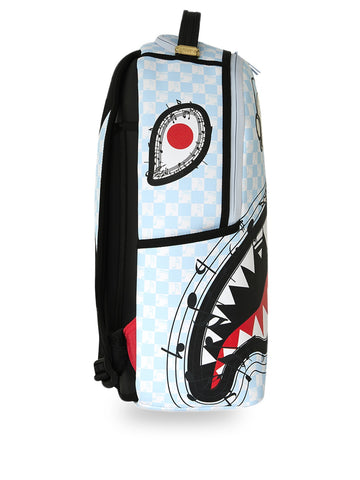 Sprayground Peanuts Snoopy Jams Backpack - Zaini Unisex - Celeste/Bianco